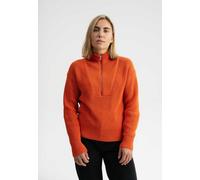 MELA Rippstrick Troyer Style KIMAYA aus 100% Bio-Baumwolle ORANGE BRICK XL