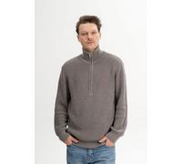 MELA Troyer UDAI Herren Pullover Braun Meliert Baumwolle GOTS Organic Braun S