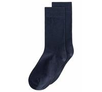 Socken 2 Paare Basic | von MELA | Fairtrade & GOTS zertifiziert NAVY 39-42