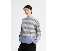 MELA Strukturierter Strickpullover ISHANI FORGETMENOT GEMUSTERT L