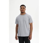 MELA T-Shirt Style SADHIL aus 100% Bio-Baumwolle GREY-MELANGE L