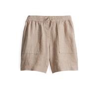 Opus Fashion Damen-Leinenshorts Melane - zweifarbige Struktur - Größe 40