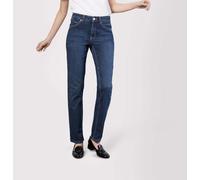 Mac - Damen 5-Pocket Jeans, Melanie (5040), Größe:W42, Länge:L28, Farbe:new Basic wash (D845)