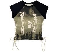 Melanie Martinez Excl Immortal by Design Wash-T-Shirt für Damen, Mehrfarbig, Klein