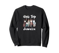 Melanin Travel Besties Urlaubsgrafik Sweatshirt