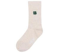 MELAWEAR MELA Lustige Socken (35-38/39-42/43-46) - Herren & Damen - Baumwollsocken - Witzig Geschenkidee Adventskalender Weihnachten Geschenk (Kleeblatt)