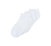 Sneakersocken 3er Pack | von MELA | Fairtrade & GOTS zertifiziert WEISS 43-46
