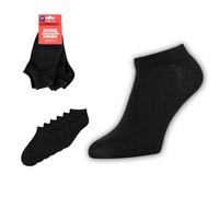 Sneakersocken 6er Pack | von MELA | Fairtrade & GOTS zertifiziert SCHWARZ 43-46