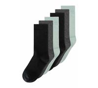 MELAWEAR Socken 6er Pack Basic (DE/NL/SE/PL, Numerisch, 35, 38, Regular, Regular, 2x navy / 2x anthrazit / 2x mint)