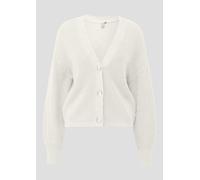 Melierte Strickjacke aus Baumwollmix M creme 2170513.02W0.M