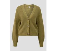 Melierte Strickjacke aus Baumwollmix XS grün 2170513.75W0.XS