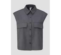 Melierte Weste im Loose Fit 38 grau 2174492.96W0.38