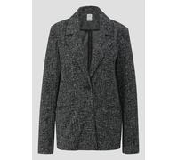Melierter Blazer aus Interlockjersey 34 schwarz 2172049.99K0.34