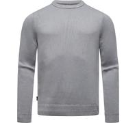 Melierter Strickpullover "Larrs" Light Grey25 M