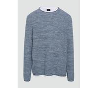 Melierter Strickpullover mit Layering-Detail XS blau 2158929.57W0.XS