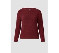 Melierter Strickpullover mit Raglanärmeln 50 rot 2174677.39W0.50