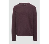 Melierter Strickpullover mit Rippstruktur L Rosa 2157974.49W0.L