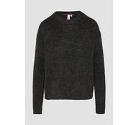 Melierter Strickpullover mit überschnittenen Ärmeln S grau 2164986.98W0.S