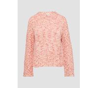 Melierter Strickpullover mit weiten Ärmeln 36 Orange 2157169.21X0.36