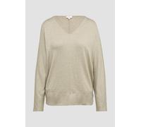 Meliertes Langarmshirt mit Fledermausärmeln 42 braun 2156454.85W9.42