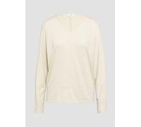 Meliertes Langarmshirt mit Fledermausärmeln 44 Beige 2156454.81W9.44