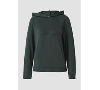 Meliertes Longsleeve aus Stretchjersey mit Kapuze 44 Blau 2170353.69W8.44