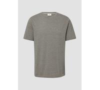 Meliertes Ringel-Shirt mit Crew Neck M Beige 2169987.81G1.M
