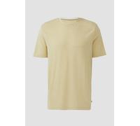 Meliertes T-Shirt mit Layering-Detail am Kragen S Grün 2168035.7265.S