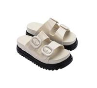 melissa Damen Cozy Platform Ad Sandale, Schwarz Beige, 40 EU