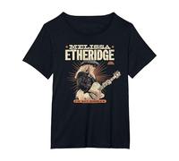Melissa Etheridge I'm Not Broken T-Shirt, Damen Große Größen, Schwarz, 2X