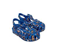 melissa Jungen Mädchen Mini Possession Print + Mickey and Friends Bb Flache Sandale, blau, 21 EU