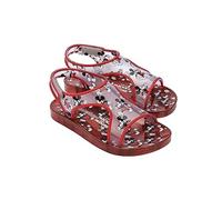 melissa Mini Acqua + Mickey Mouse Inf Flache Sandale, rot, 32 EU