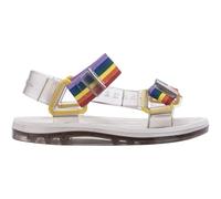 MELISSA Mini Papete + Rider I Inf Flache Sandale, beige, 35 EU