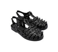 Melissa - - Sandalen mit Nieten für Damen Possession, Kolorit Black/Dark Grey, Größe: 38 EU