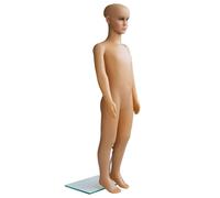 Melko Schaufensterpuppe | drehbare und bewegliche Puppe | Schaufensterfigur Schneiderpuppe lebensgroß Mannequin Kleiderpuppe Aufstellungsfiguren Manichino Modepuppe - Kinder