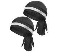 MELLIEX Sports Bandana Cap, UV Schutz Sommer Kopftuch unter Fahrradhelm Laufmütze Turban Atmungsaktiv Kopftücher Unterhelm für Herrem Damen
