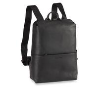 Mellow Leather Squared Backpack FZT38-schwarz