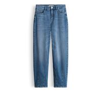 OPUS PANTS Damen Barrel | Melly Twisted Barrel Jeans aus BCI Cotton Mix Mid Rise Dark Blue, 36 L26