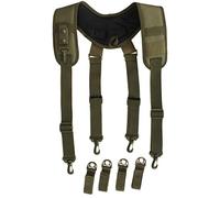 MELOTOUGH Taktische Hosenträger für Sicherheitsgurte, Polizei-Hosenträger, gepolstert, verstellbar