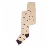 Melton Schleifen Glitzer Strumpfhose - 128 / crystal pink