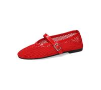 MELVIN & HAMILTON Leder-Ballerinas in Rot - Größe 39 | Damen Ballerinas