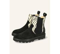 MELVIN & HAMILTON Leder-Chelsea-Boots "Sally 113" in Schwarz - Größe 38 | Stiefeletten