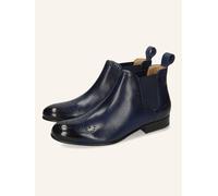 MELVIN & HAMILTON Leder-Chelsea-Boots "Sally 16" in Dunkelblau - Größe 38 | Stiefeletten