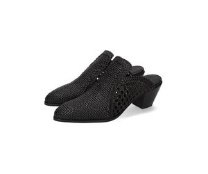 MELVIN & HAMILTON Leder-Clogs "Finja 2" in Schwarz - Größe 36 | Damen Pantoletten