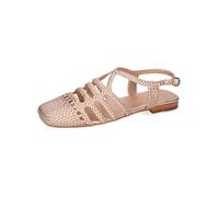 MELVIN & HAMILTON Leder-Halbsandalen "Sandrine 4" in Rosa - 42% | Größe 40 | Damen Sandalen