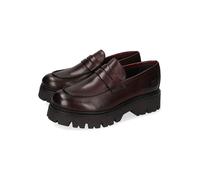 MELVIN & HAMILTON Leder-Mokassins "Thelia 7' in Lila - Größe 37 | Damen Schuhe Halbschuhe