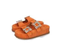 MELVIN & HAMILTON Leder-Pantoletten "Eve 3" in Orange - Größe 42 | Damen Pantoletten