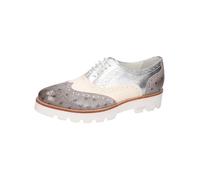 MELVIN & HAMILTON Leder-Schnürschuhe "Molly 2" in Grau - Größe 37 | Damen Schnuerschuhe