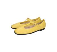 MELVIN & HAMILTON Leder-Spangenballerinas "Livia" in Gelb - 53% | Größe 38 | Damen Ballerinas