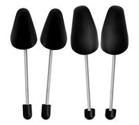 MEMOFYND 2 Paar Schuhspanner, Praktische Verstellbare Schuhspanner, Herren- Und Damenschuhspanner, Federschuhspanner, Schuhexpander, Schuh-Bahren, Mehrere Größen, Schwarz